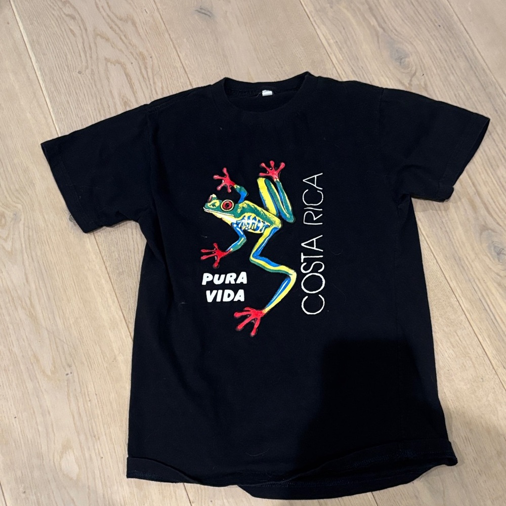 Black Costa Rica Graphic T-Shirt